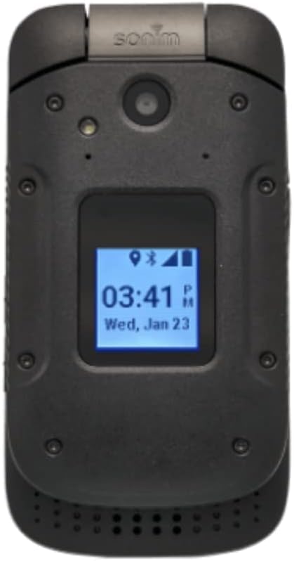 Sonim XP3 XP3800 | 4G LTE 8GB Ultra Rugged Flip Phone | AT&T GSM Unlocked | 5.0 MP Camera Bluetooth Wi-Fi Tough Phone | Black (Renewed)