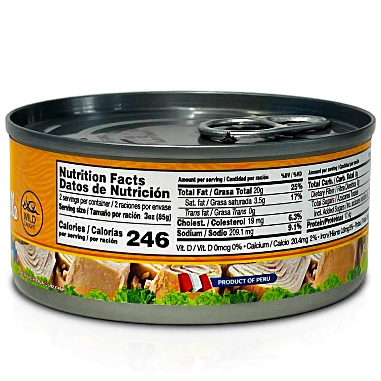 Belmont Filete Caballa en Aceite Vegetal | Peruvian Mackerel Fillets Can 3 Pack