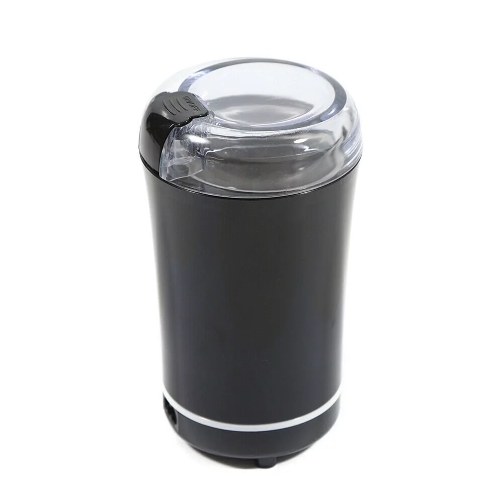 DENEST Electric Coffee Bean Grinder Nut Seed Herb Grind Spice Crusher Mill Blender 150W(Black)