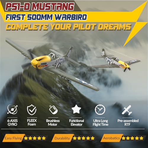 LEAMBE Remote Control Aircraft Plane, RC Plane with 3 Modes for Easy U-Turns and Control for Adults & Kids