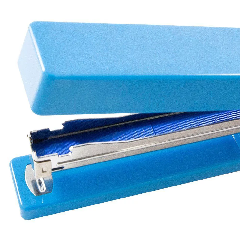 JAM Office & Desk Set, Blue, 2/Pack, 1 Stapler & 1 Staples