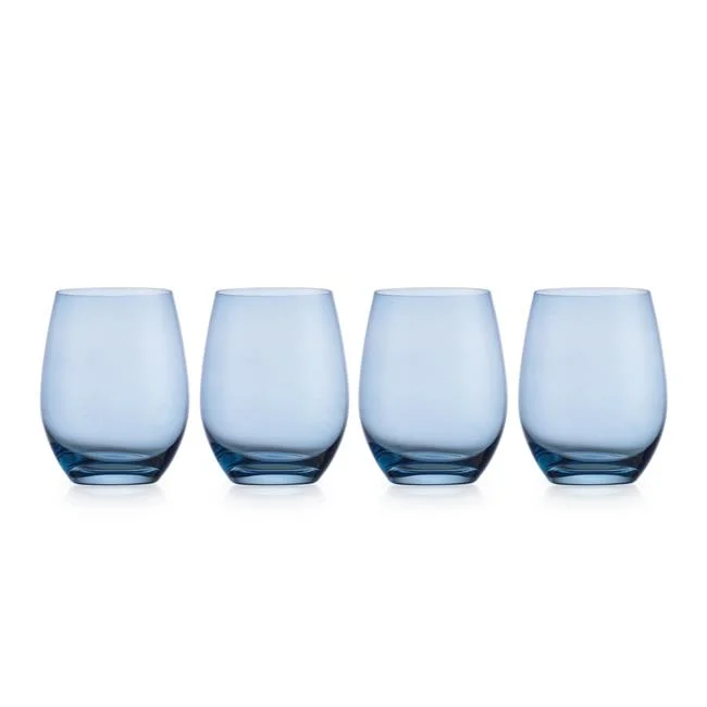 Godinger  Veneto Frost Stemless Wine Glass - Set of 4
