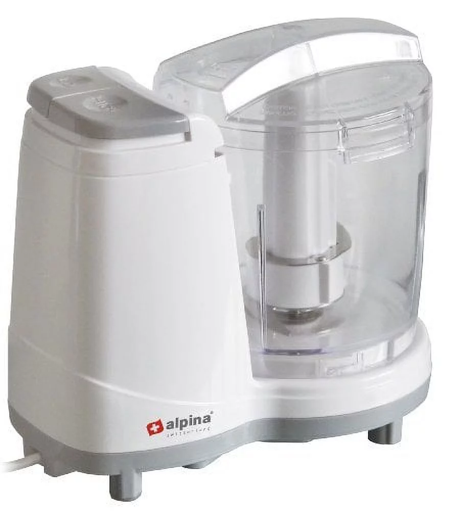 Alpina SF-4020 Mini Electric 3-Cup Food Chopper for 220/240 Volt Countries (Not for USA)