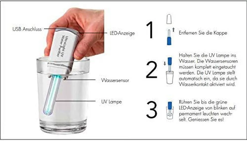 Ultralight UV Water Purifier