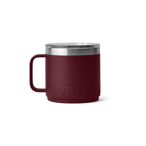 YETI Rambler 14 oz Stackable Mug, Vacuum Insulated, Stainless Steel with MagSlider Lid