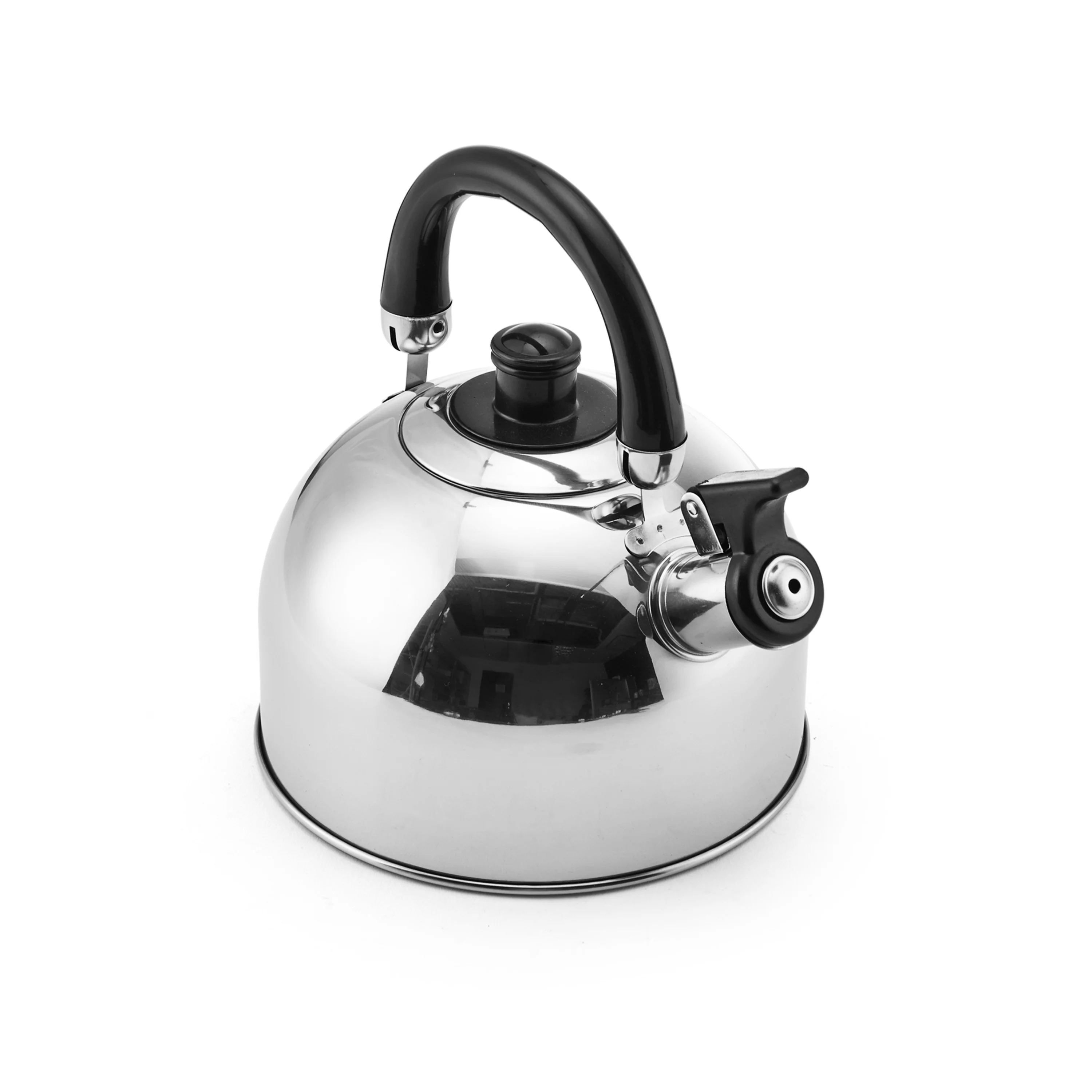 Kamenstein 2.3-liter Polished Stainless Steel Whistling Teakettle