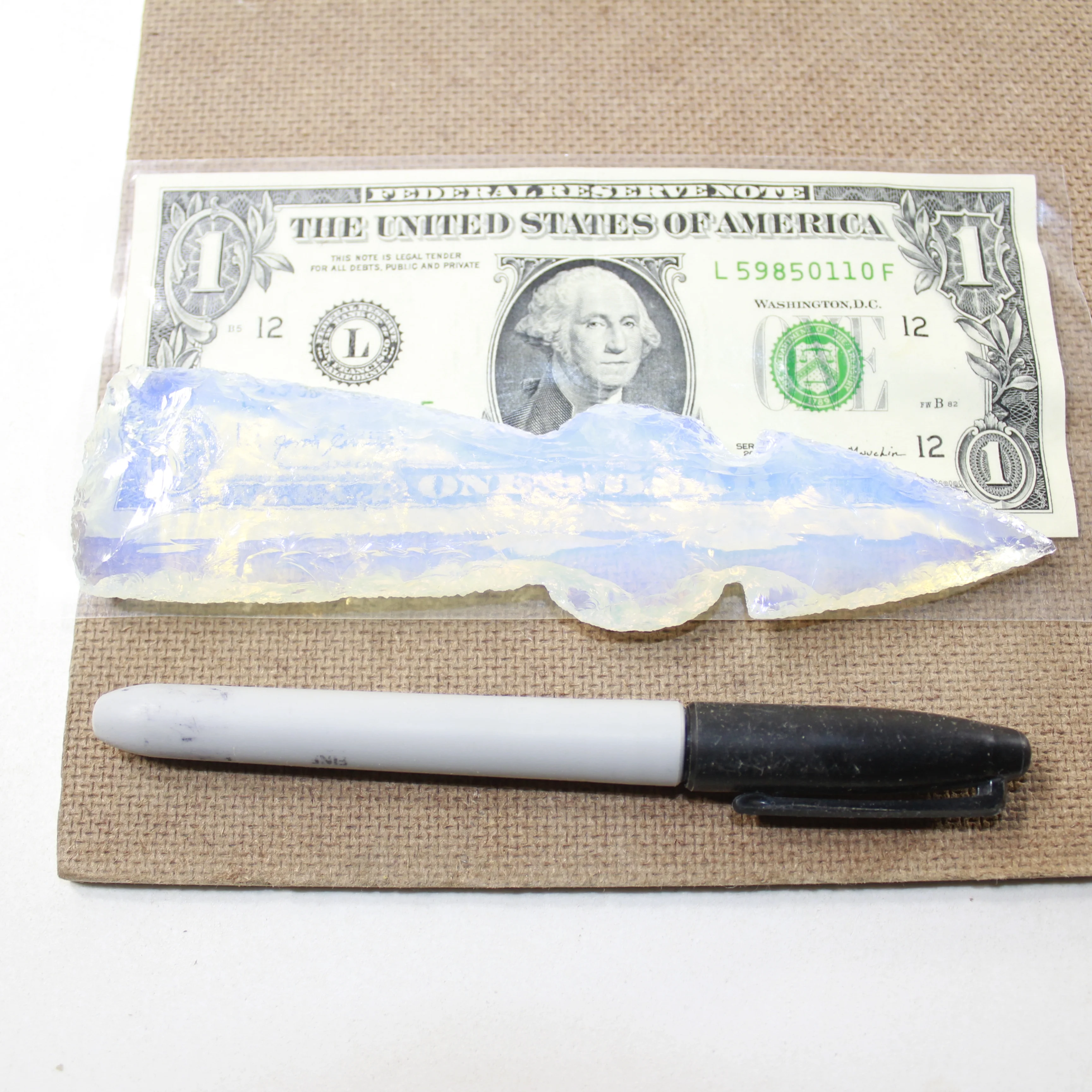 1 Opalite Ornamental Tomahawk Head #4425 Ax Axe Hatchet