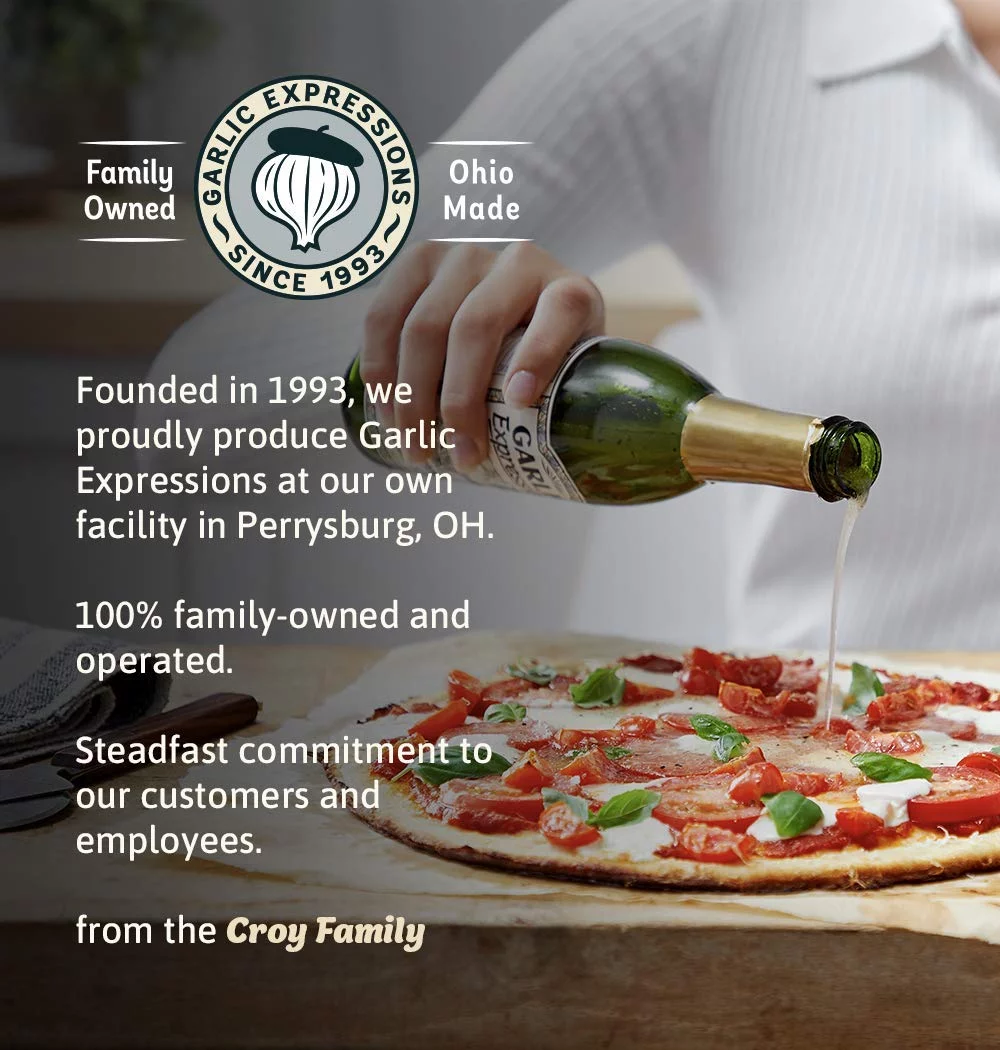 Garlic Expressions Vinaigrette Salad Dressing, Marinade | Non GMO, Vegan, Gluten Free Garlic Oil Vinaigrette Dressing | 12 Ct