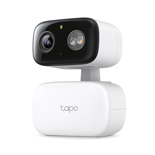 Tapo 1080p Pan/Tilt Indoor/Outdoor Security Camera – Free Person/Baby Cry Detect & Motion Track, 360° Pan, Color Night Vision, SD/Cloud Storage, Works w/Alexa & Google Home HybridCam 360