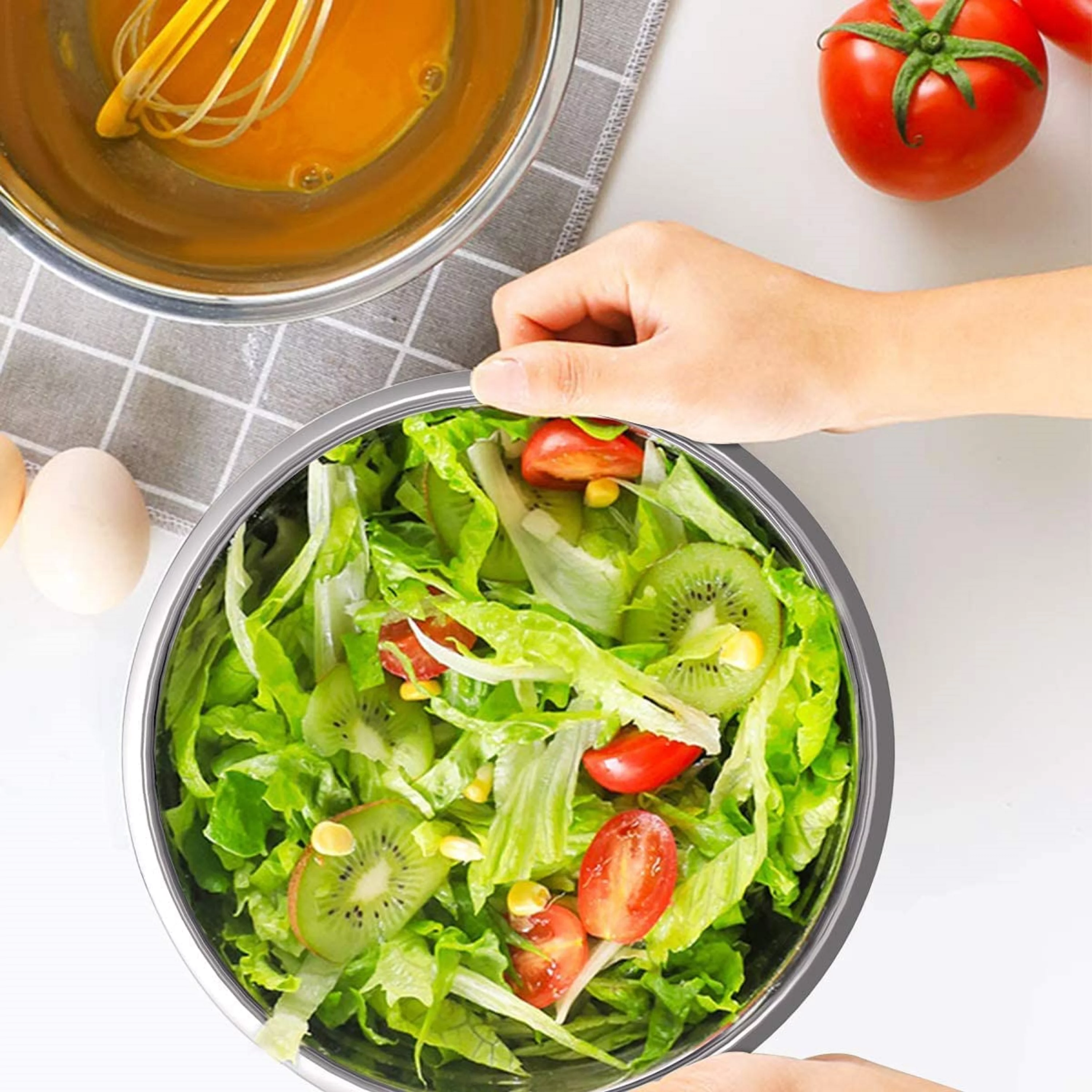 Truecraftware – 1 Heavy Duty Stainless Steel Mixing Bowl - 13 Quarts