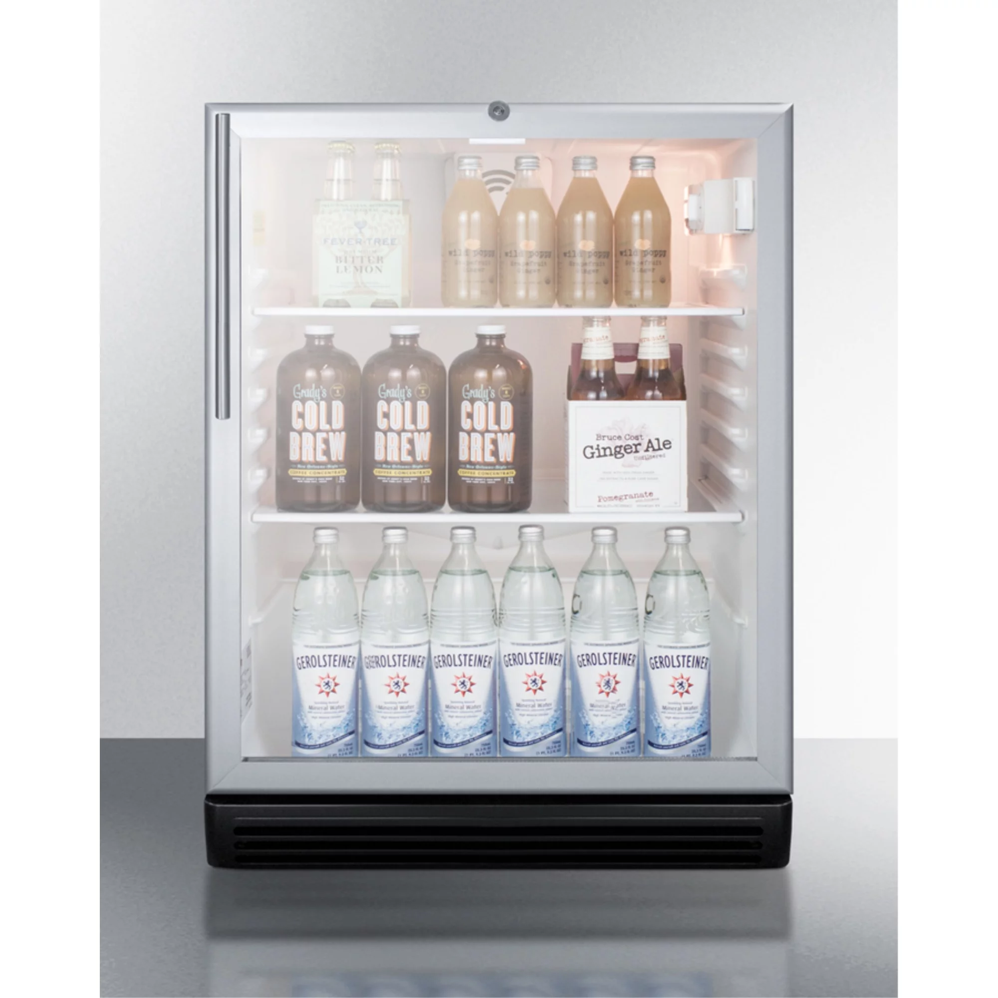 SUMMIT SCR600BGLBIHVADA  SPECIALTY REFRIGERATOR