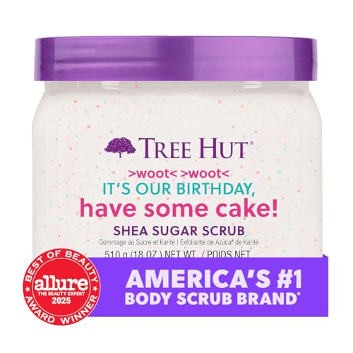 Tree Hut Cotton Candy Shea Sugar Scrub, 510 Grams