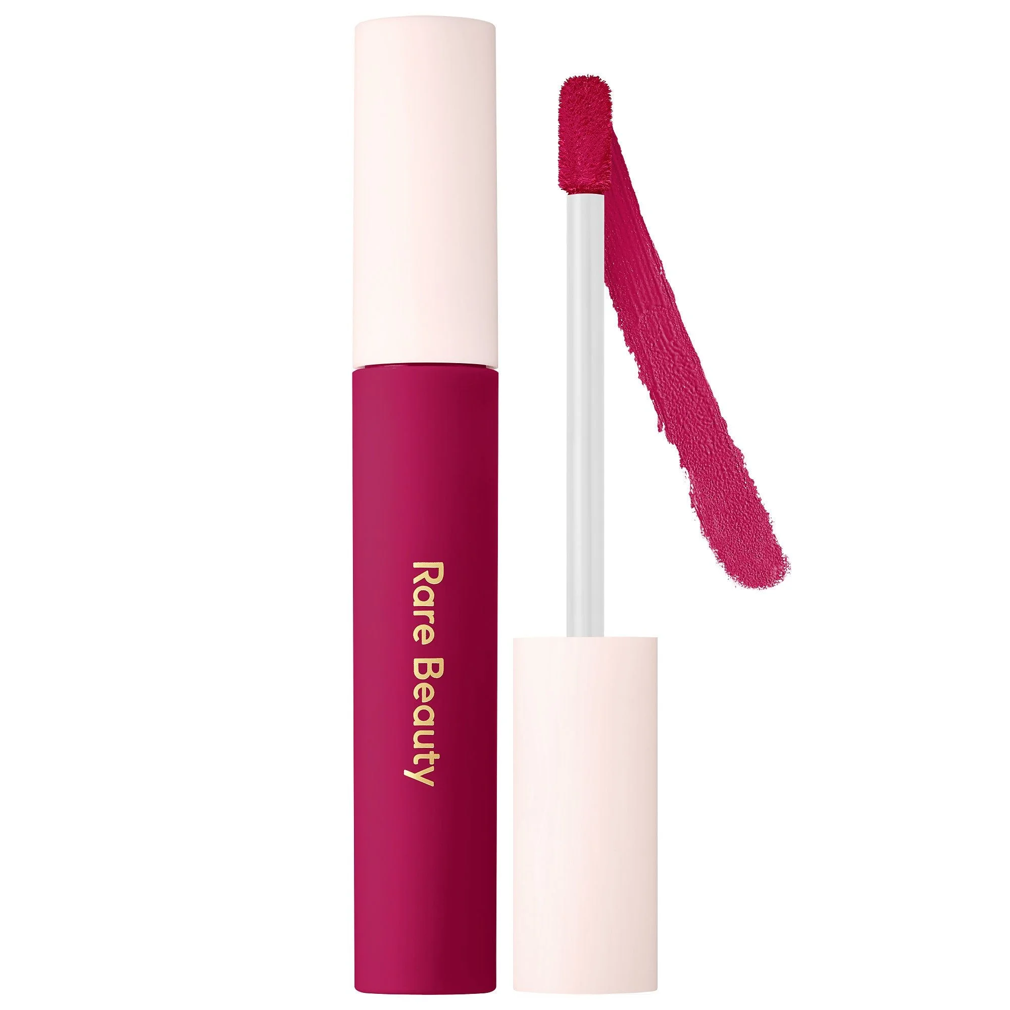 Rare Beauty by Selena Gomez Lip Soufflé Matte Cream Lipstick - Heroic - true berry - 0.13 oz/3.9 mL