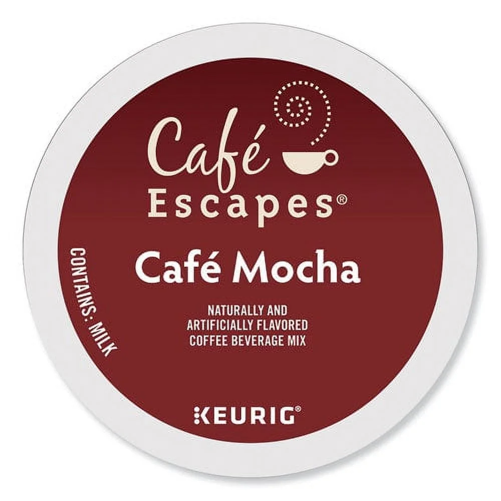 Cafe Escapes-1PK Café Escapes Mocha K-cups, 24-box