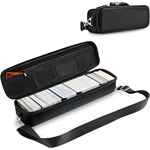 ProCase Trading Card Storage Case with 5 Dividers, Carrying Case Store 1200 Cards Durable Playing Card Game Travel Box Top Loader for MTG, Cards Against Humanity and Board Game