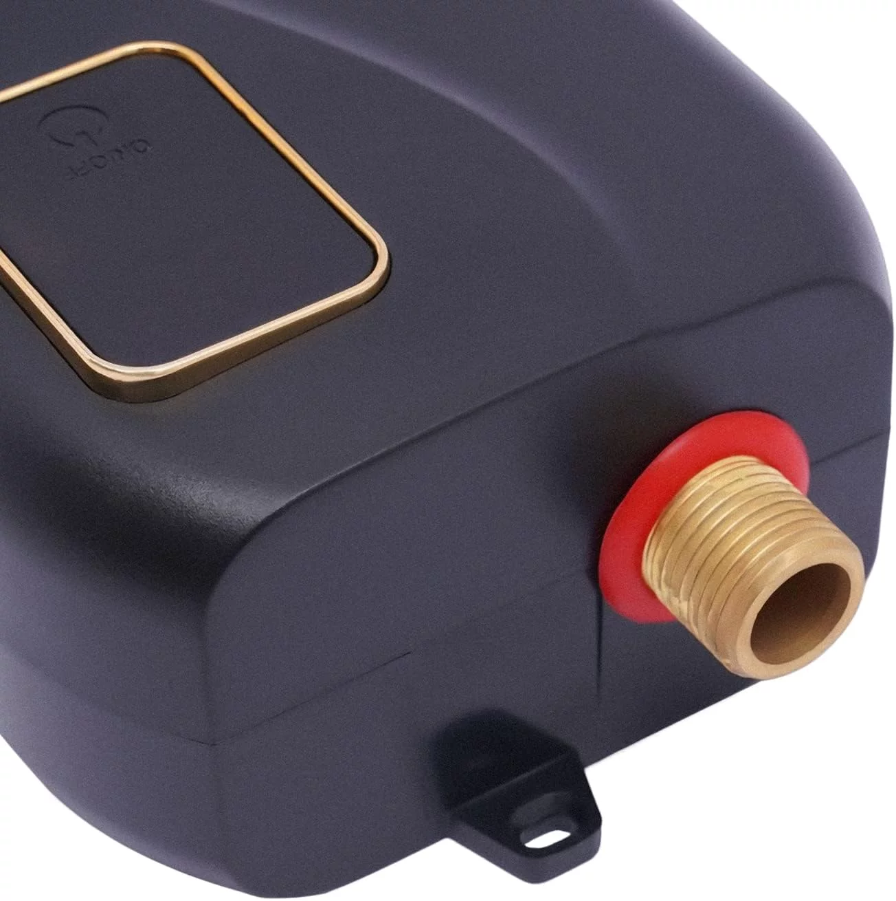 OUKANING Thermostatic Tankless Electric Water Heater 110V 3000W Mini Instant Hot Water