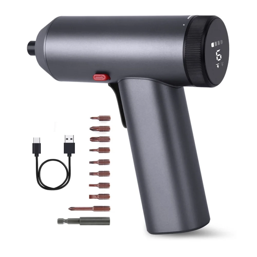 Shinysix Electric Screwdriver Set with 200rpm Screwdriver Bits for Mobilephones Computers Home Appliances Repair