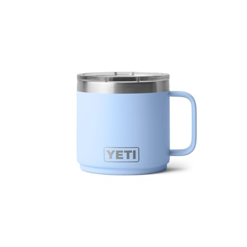 YETI Rambler 14 oz Stackable Mug, Vacuum Insulated, Stainless Steel with MagSlider Lid