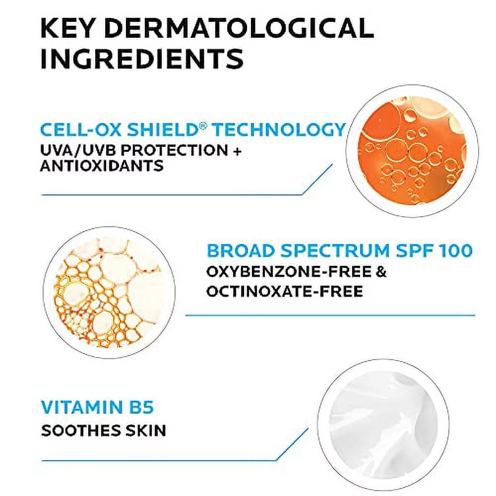 La Roche-Posay Anthelios Melt-in Milk Body & Face Sunscreen 3oz SPF 100