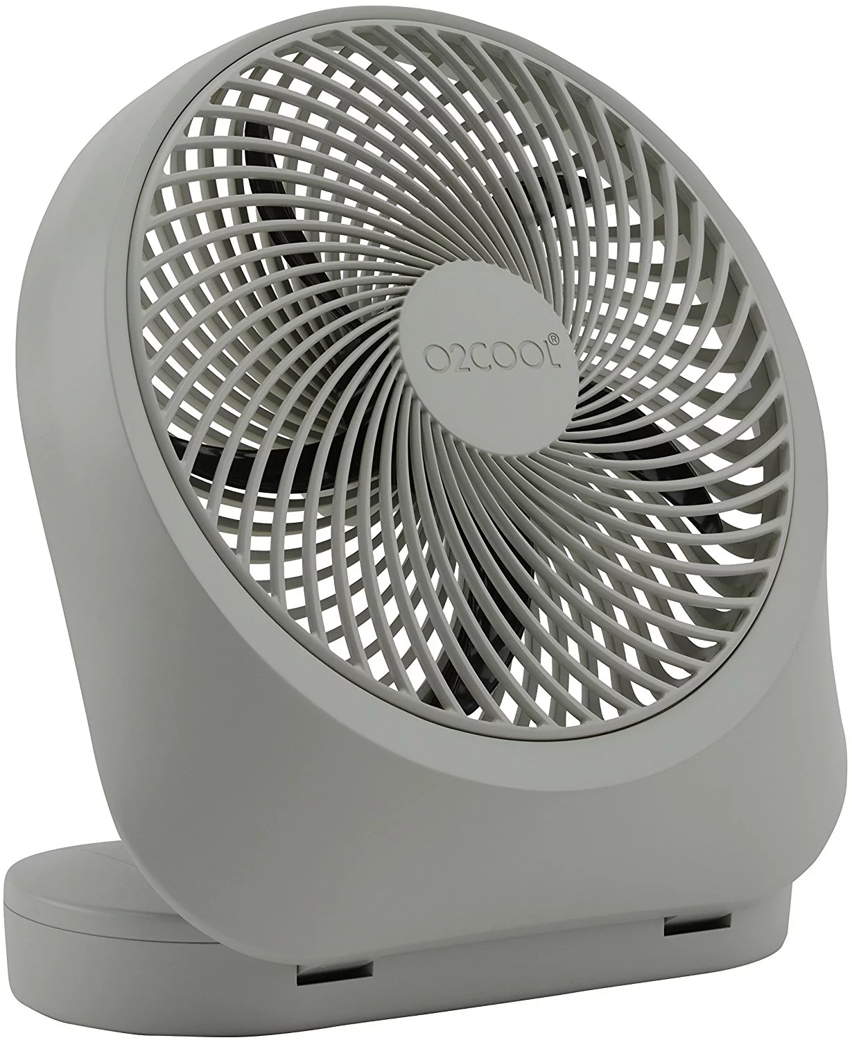 O2COOL Fan 8 Inch Battery Or Electric Operated Indoor/Outdoor Portable Fan With AC Adapter