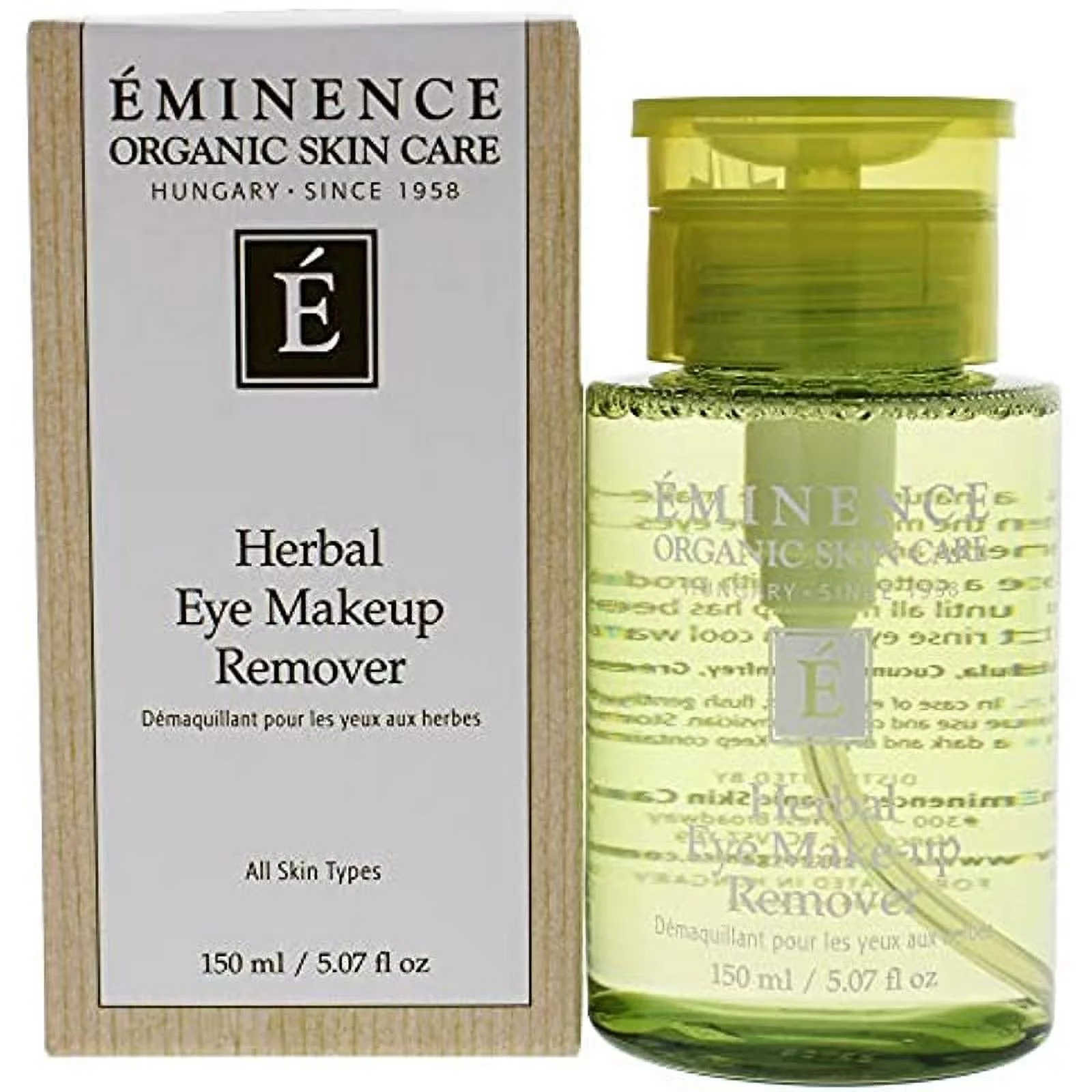 Eminence Herbal Eye Make Up Remover, 5.07 Ounce