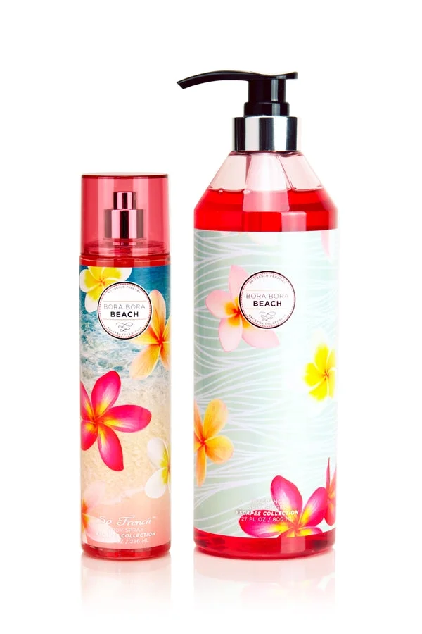 BORA BORA BEACH SET 2 PC (SHOWER GEL 800 ML + BODY MIST 236 ML)