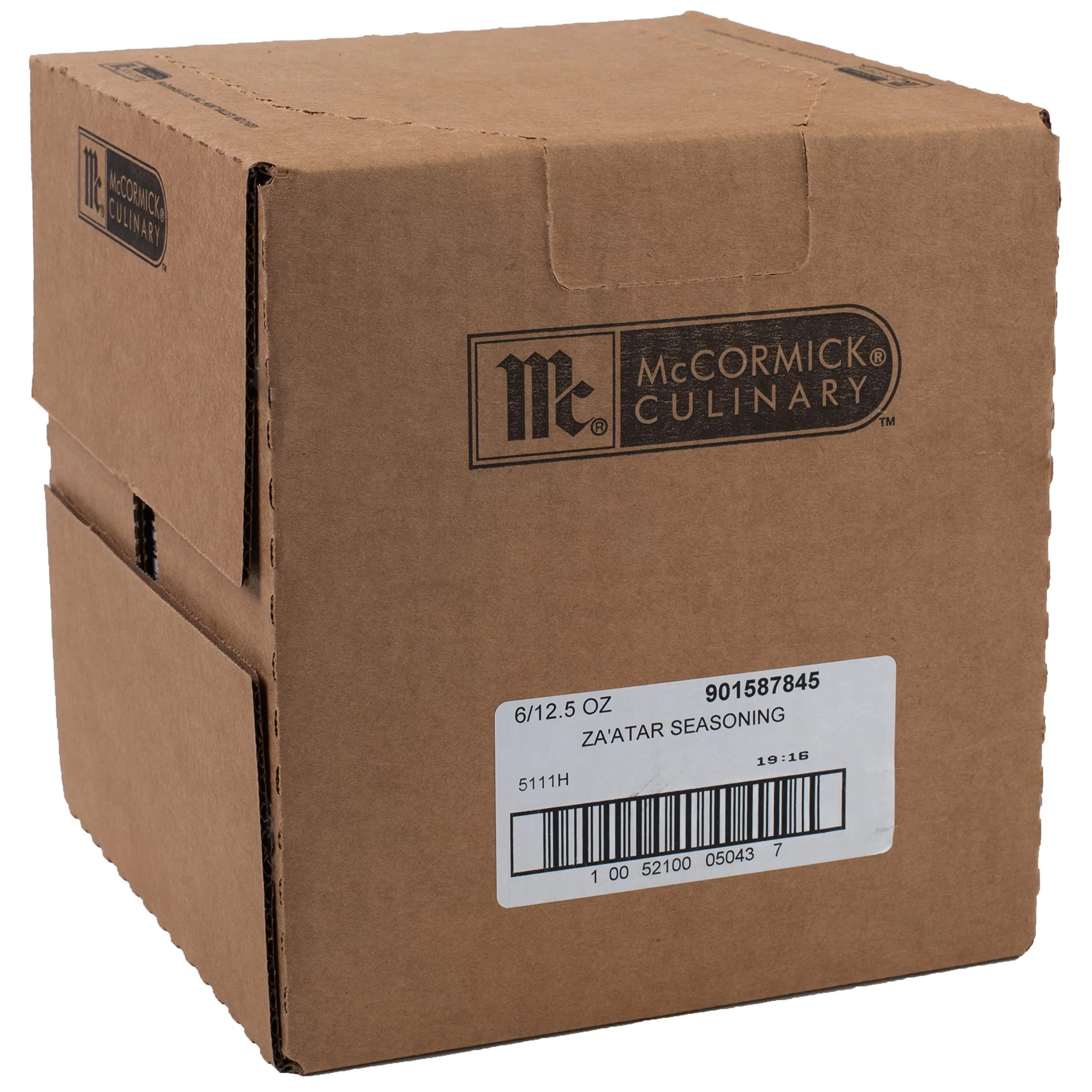 Mccormick Culinary Za,Atar Seasoning, 12.5 Oz (Pack Of 6)- Six 12.5 Ounce Containers Of Zaatar Seasoning Blend, Adds Middle Eastern Flavor To Beef, Chicken, Lamb, Hummus, Roasted Vegetables, And More