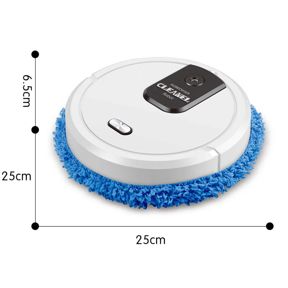 Wuzstar Robot Cleaner Sweeping Robot Machine Wet+Dry Smart Mopping Machine Auto Sweeper Home Smart Cleaner USB Charging