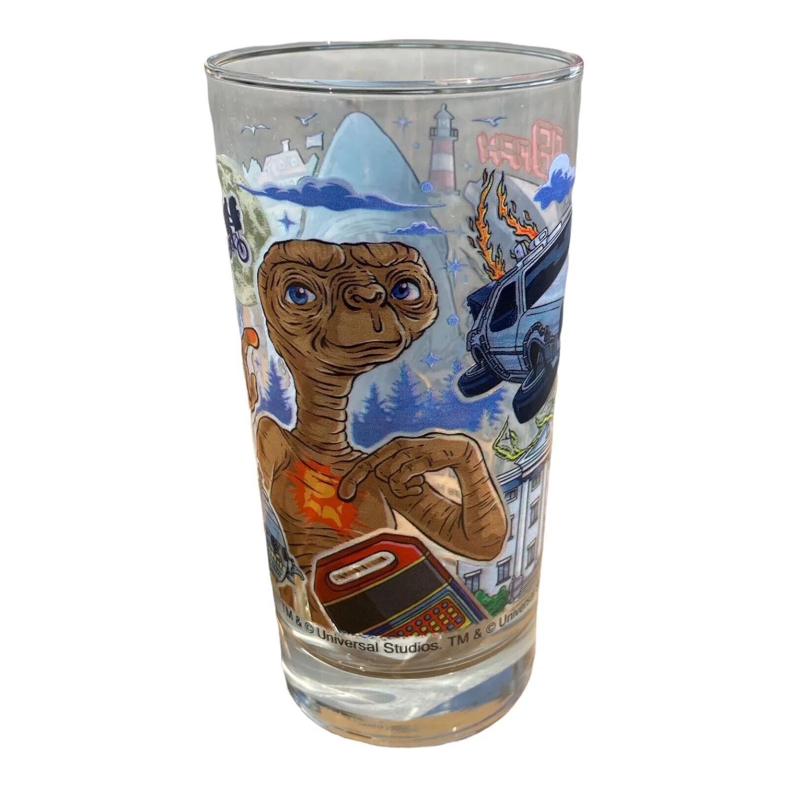 Universal Studios Amblin Compilation Collectible Glass