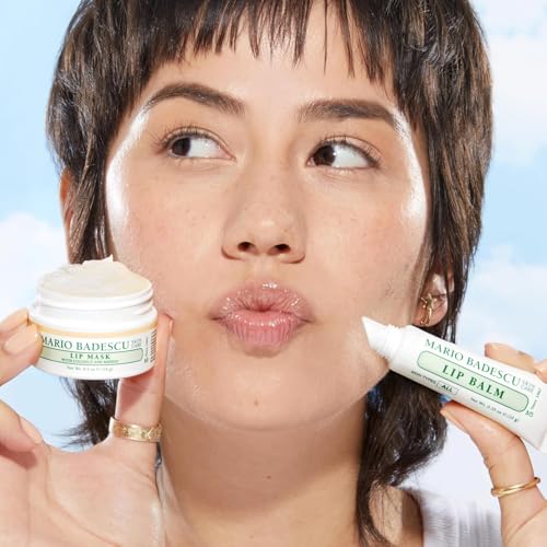 Mario Badescu Lip Mask, Overnight Lip Treatment Enriched With Skin Softening Coconut Oil and Hydrating Shea Butter