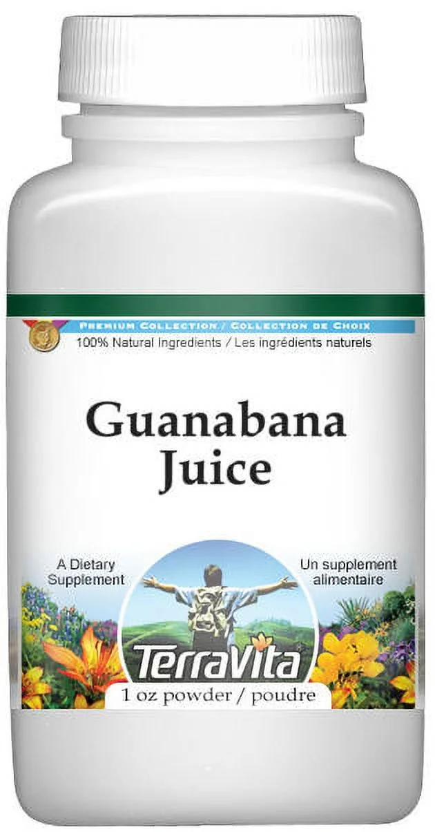 TerraVita Guanabana Juice Powder, (1 oz, 2-Pack, Zin: 520388)