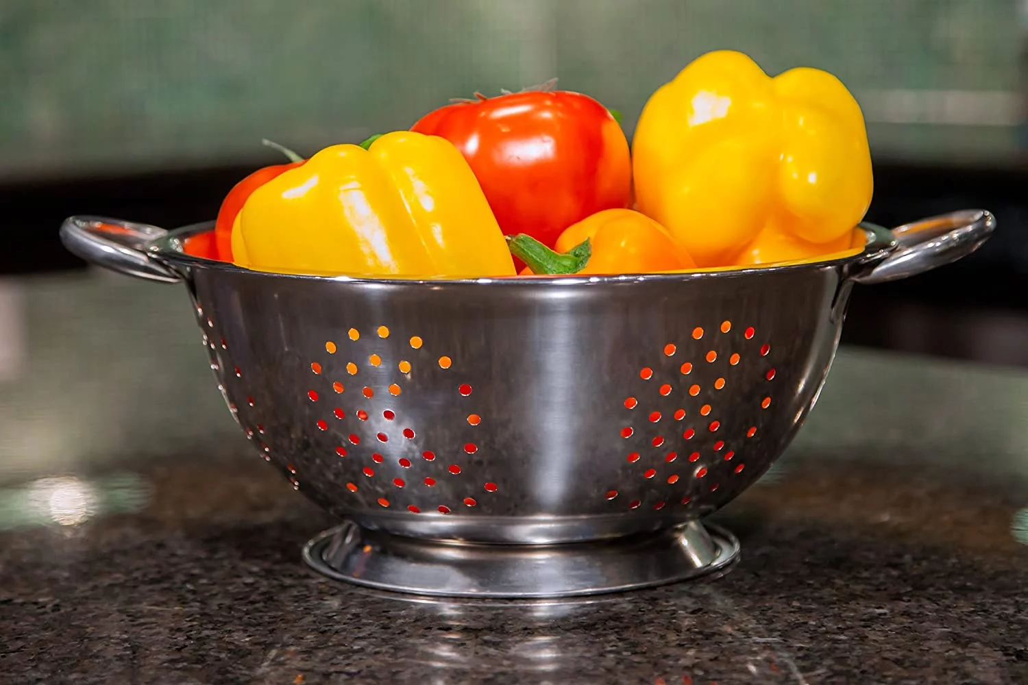 McSunley Silver Stainless Steel Colander 5 qt