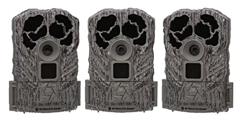 Stealth Cam Browtine 3 Camera Bundle- 18MP Digital Camera - 480P Video Capability