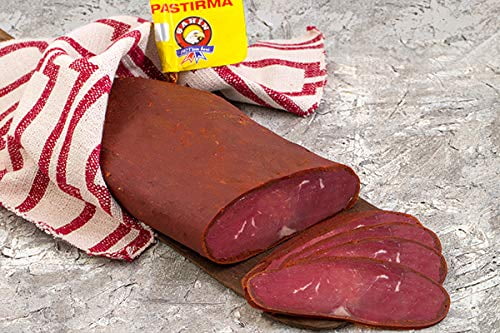 Sahin Sliced Basterma Halal Beef / Dilimli Kayseri Style Pastirma 7oz - 2PACK