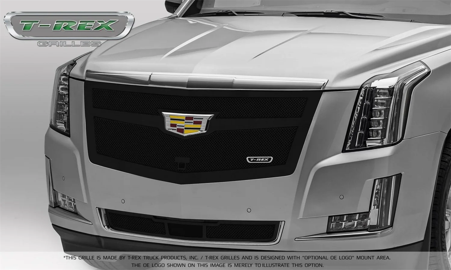 T-Rex Grilles 51181 Upper Class Series Mesh Grille Fits Escalade Escalade ESV Fits select: 2015-2020 CADILLAC ESCALADE