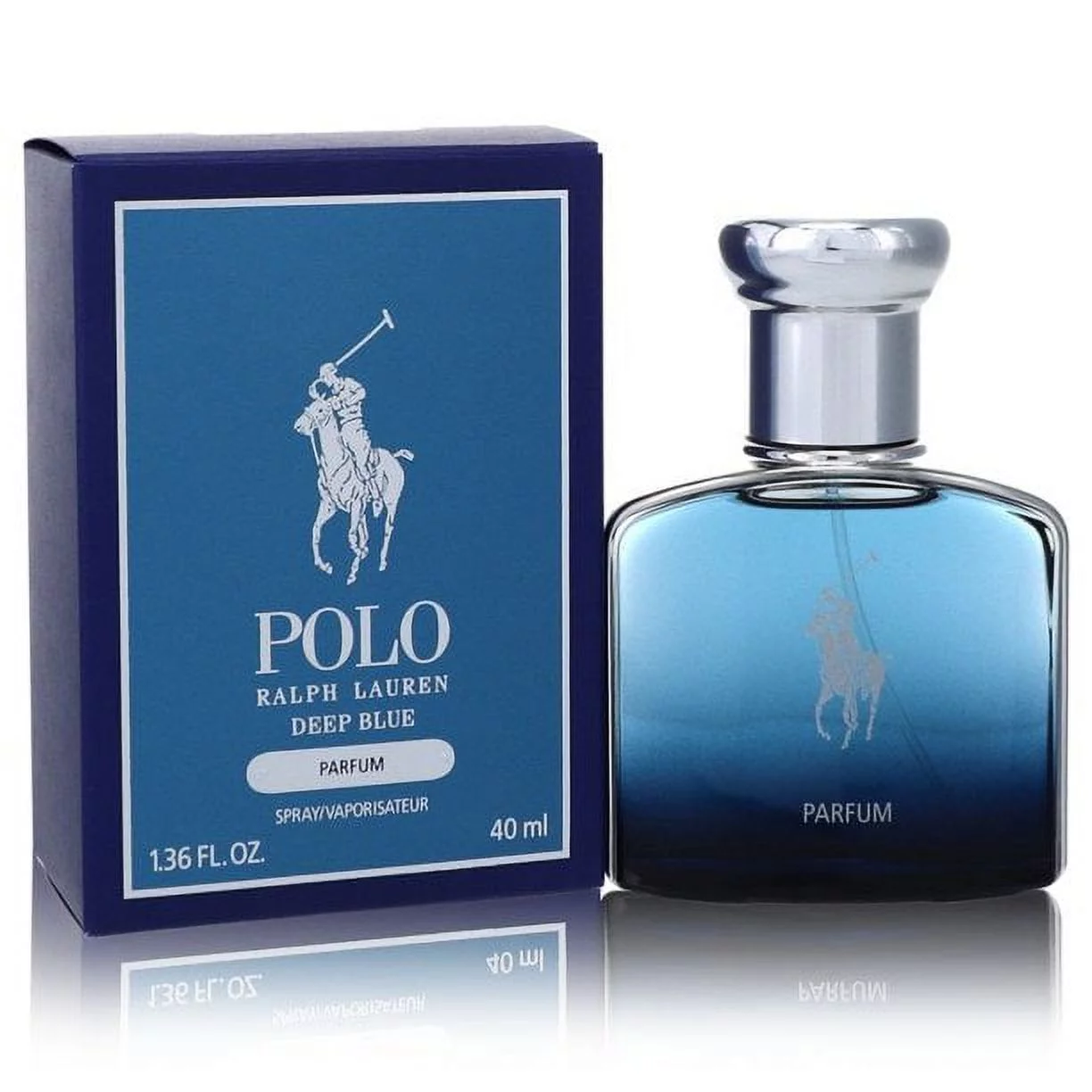 RALPH LAUREN POLO DEEP BLUE PARFUM SPRAY 1.36 OZ POLO DEEP BLUE/RALPH LAUREN PARFUM SPRAY 1.3 OZ (40 ML) (M)