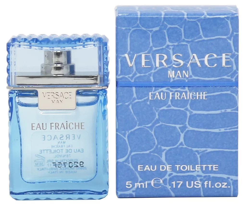 Versace Bright Crystal Absolu EDP, Dylan Blue EDT, Man Eau Fraiche EDT - 5ml 3PK Kit