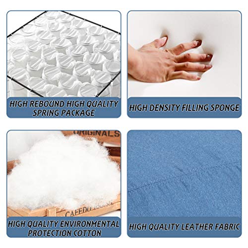 FDW Recliner Chair Reclining Sofa Leather Chair Home Theater Seating Lounge with Padded Seat Backrest