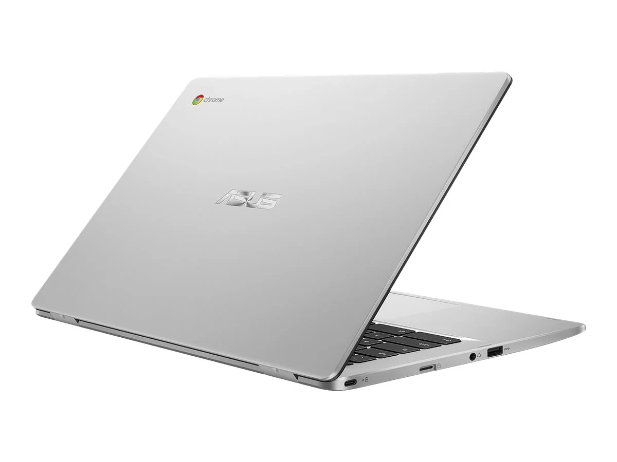 ASUS Chromebook Enterprise C423NA GE42F - 180-degree hinge design - Intel Celeron N3350 / 1.1 GHz - Chrome OS (with Chrome Enterprise Upgrade) - HD Graphics 500 - 4 GB RAM - 32 GB eMMC - 14