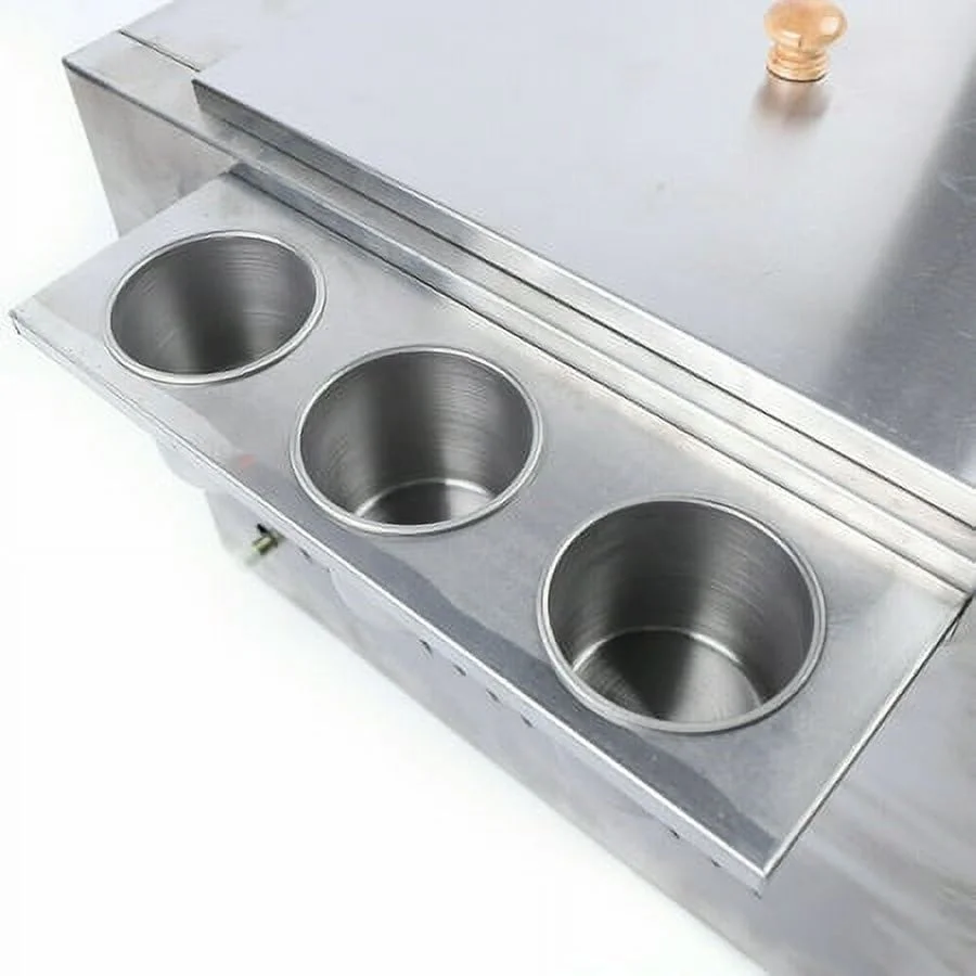 6L*2 Commercial Countertop Gas Deep Fryer Propane 2 Basket Stainless Newest Sale