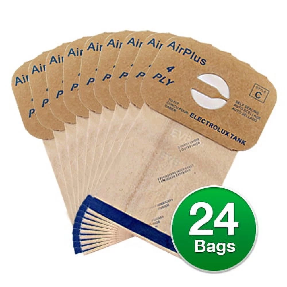 Replacement Type C Vacuum Bag for Electrolux 805-26FP Bag (2 Pack)