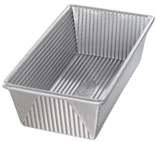 USA Pan Nonstick Standard Bread Loaf Pan, 1 Pound, Aluminized Steel