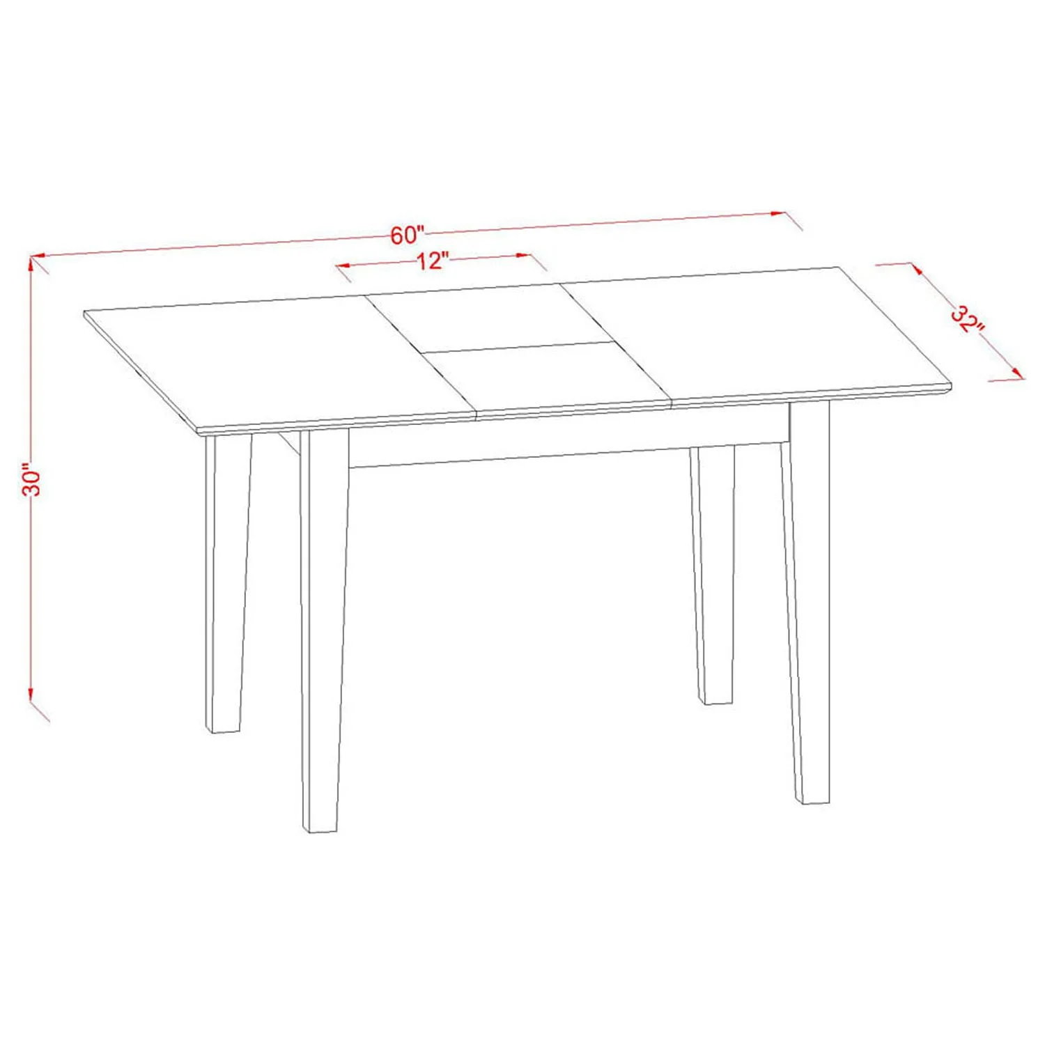 East West Furniture Picasso 3-piece Wood Dining Set in Mahogany/Light Beige