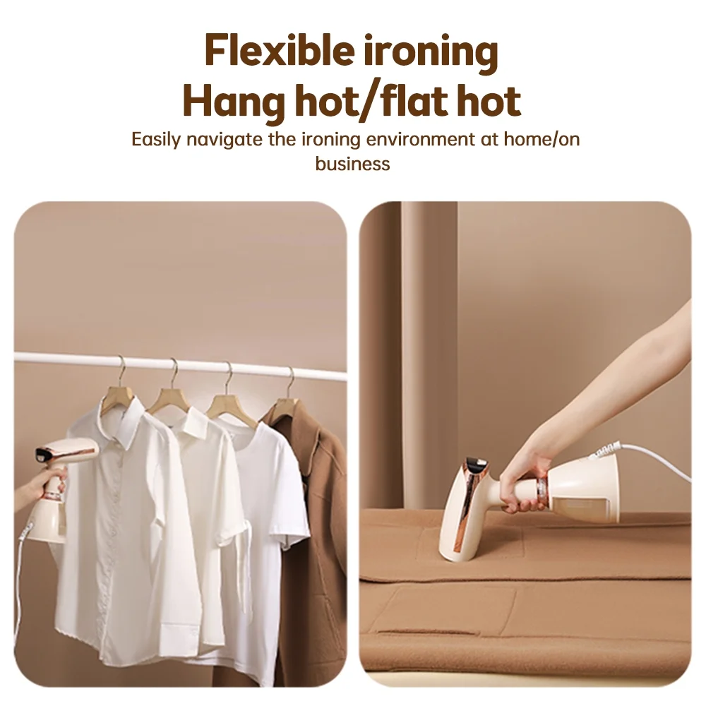 Walmeck ironing machine,Fabric Wrinkles Remover Clothes 1500W 20 Steamer Clothes 1500W 3 Second Heatup Fabric Fabric Brush Handheld Steamer steamer Steamer Removable Water 20 Second Heatup