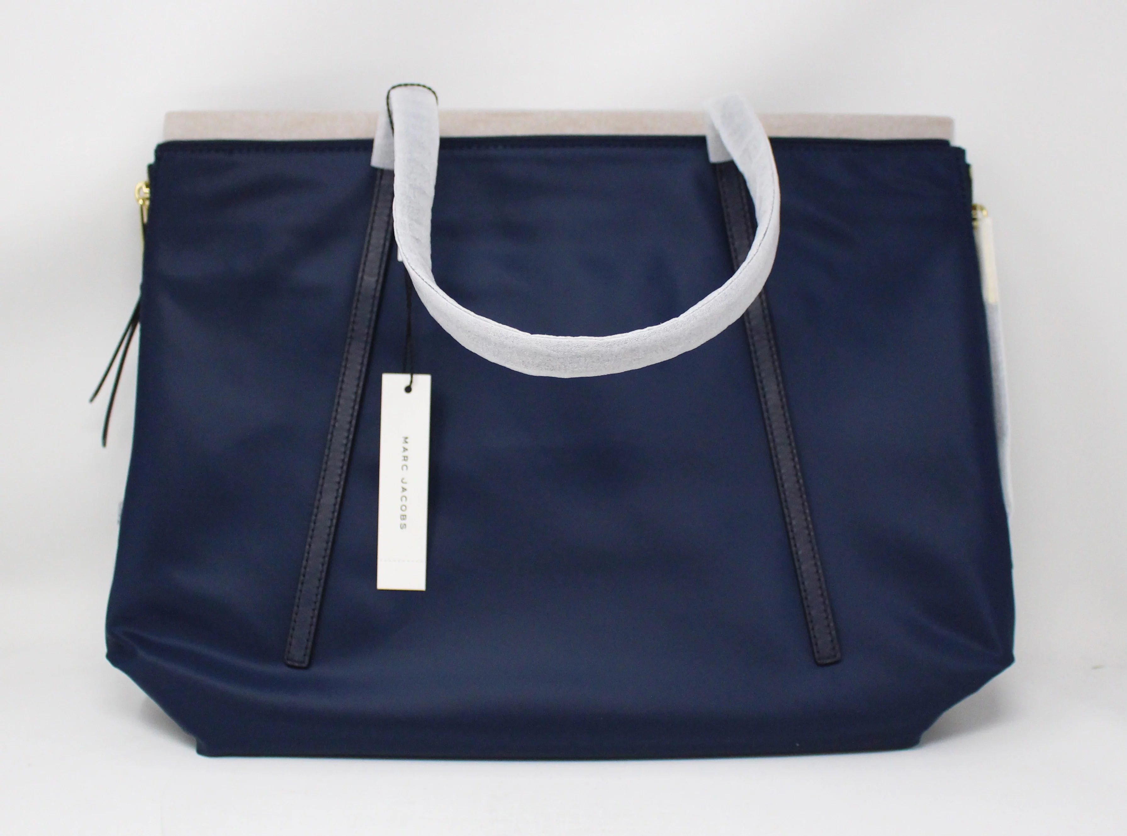 Marc Jacobs Zip That Shopping Tote in Midnight Blue