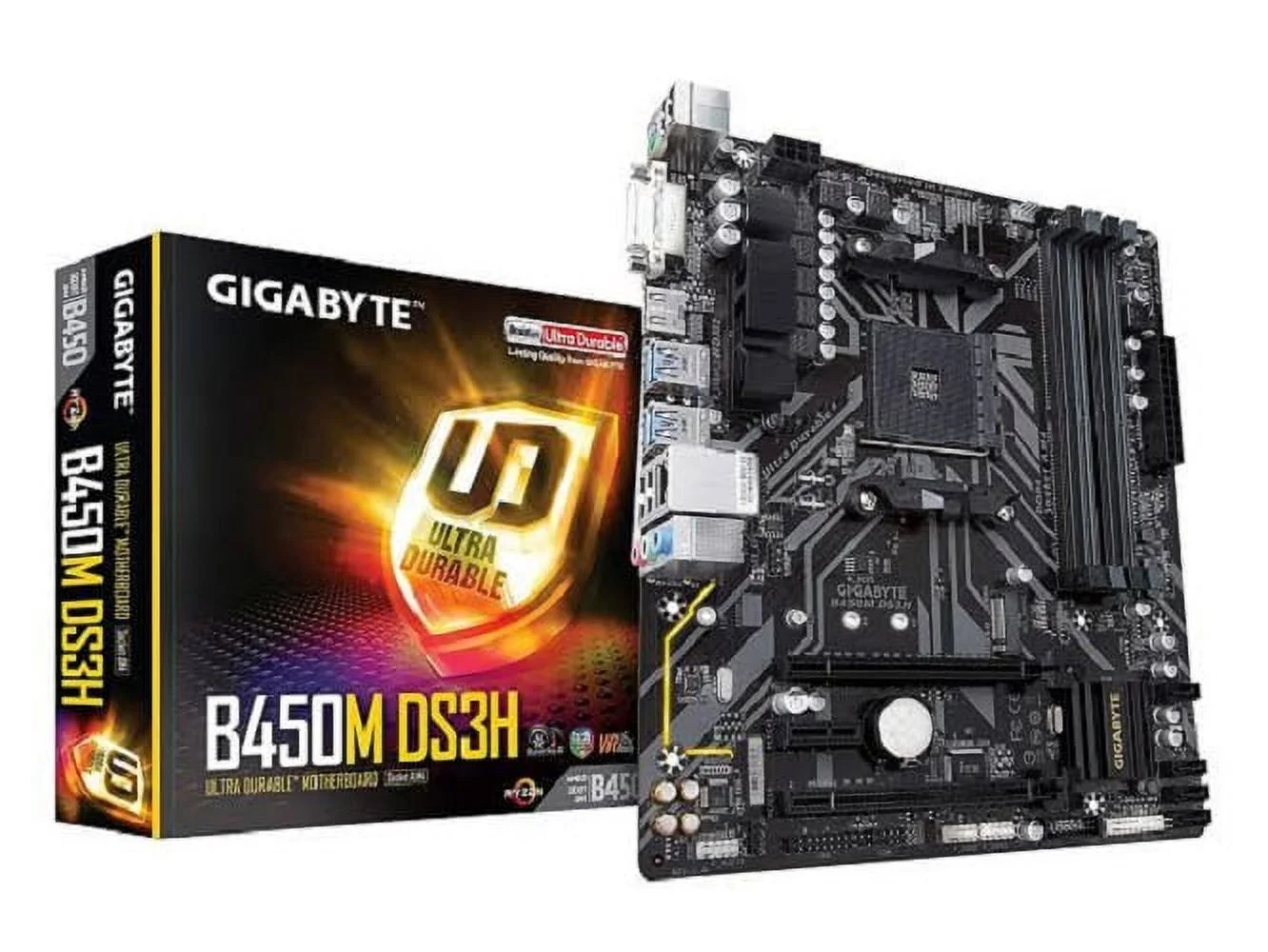 Gigabyte B450M DS3H WIFI-Y1 Desktop Motherboard
