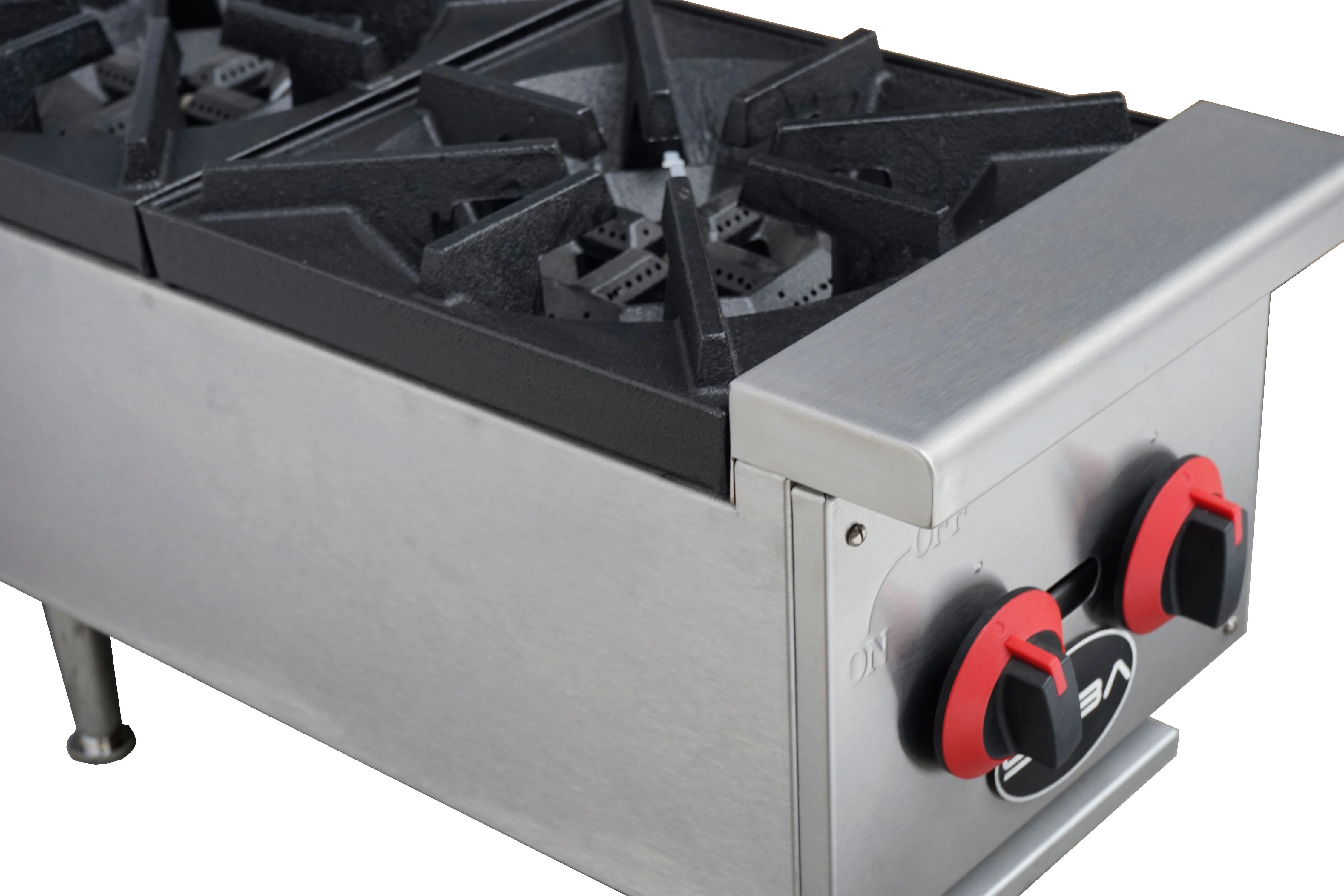 Heavy Duty Commercial Stainless Steel 2 Burner Hot Plate