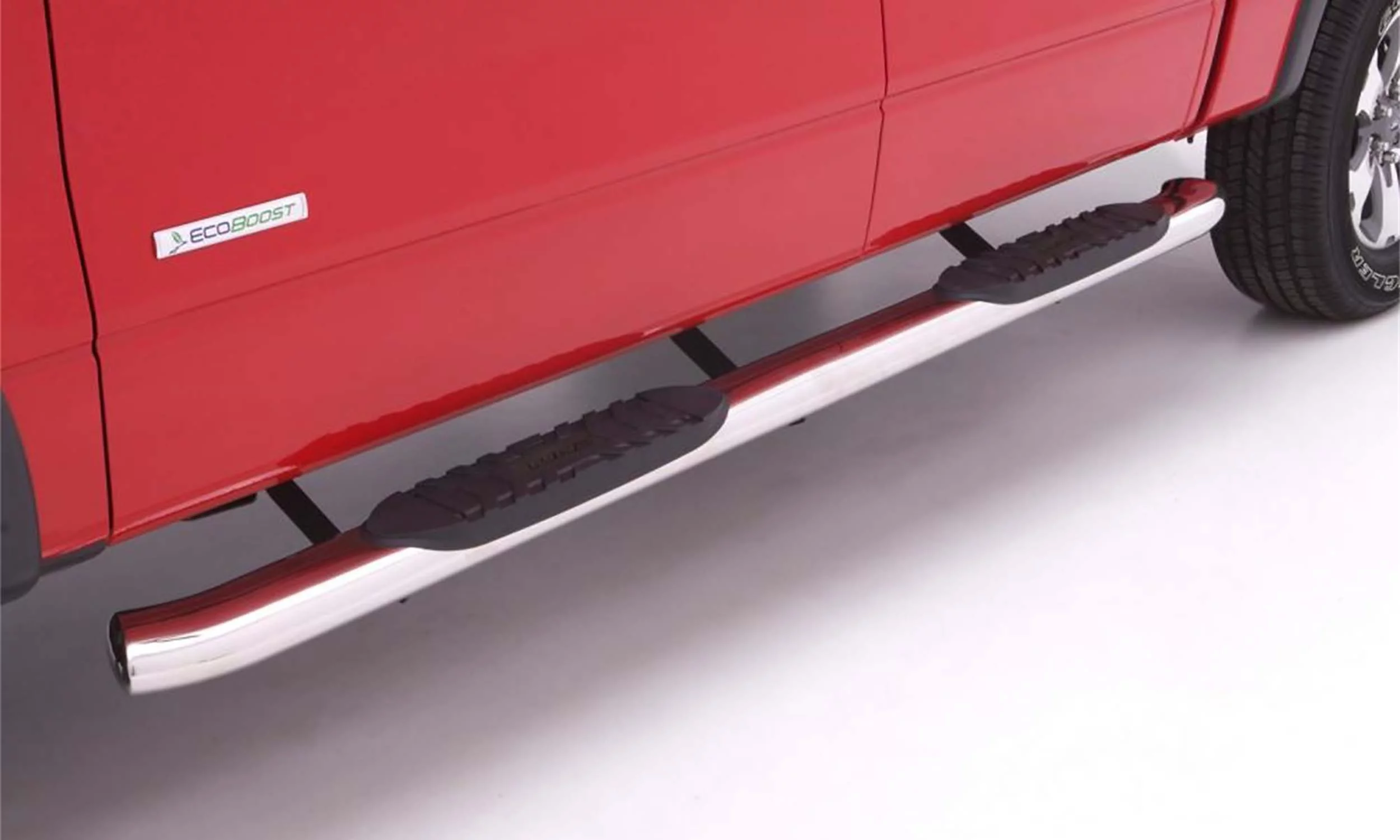 Lund 23782092 5 Inch Oval Curved Nerf Bar Fits select: 1999-2013 CHEVROLET SILVERADO, 2004-2013 GMC SIERRA