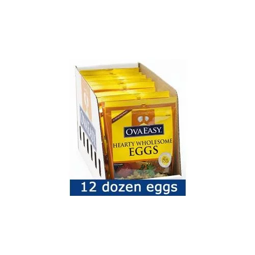 OvaEasy Powdered Whole Eggs - Case (12 x 4.5 oz Bags)