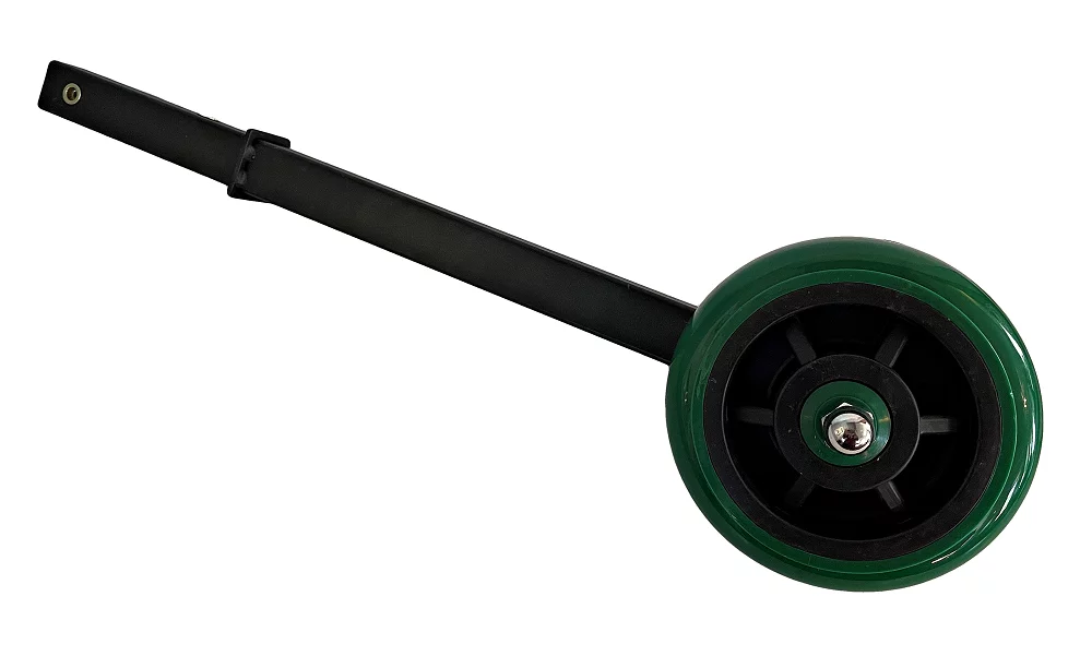 Green Mountain Grills, GMG Daniel Boone & Jim Bowie Replacement Rear Leg w/Large Green Wheel, OEM